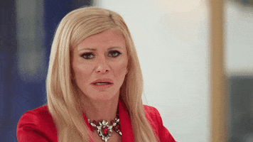 React Sigh GIF by Celebrity Apprentice Australia