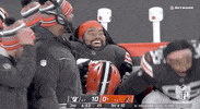 Excited Cleveland Browns GIF by NFL