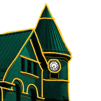 ndsu green yellow ndsu main Sticker