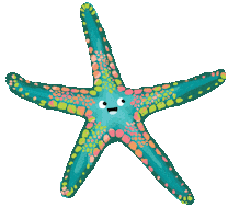 TEVATEAM smile rainbow surf waves Sticker
