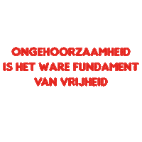 quote fundament Sticker by Rollende Keukens