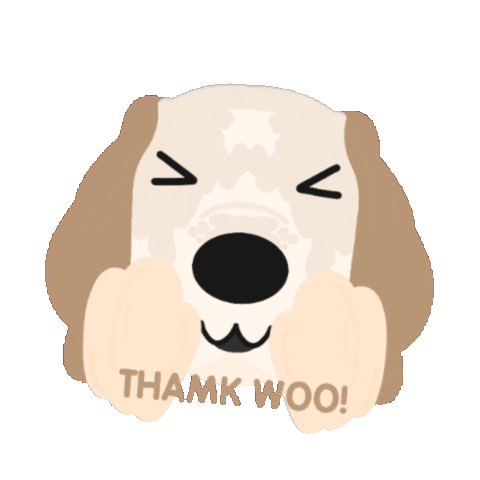 Happy Thanks Sticker