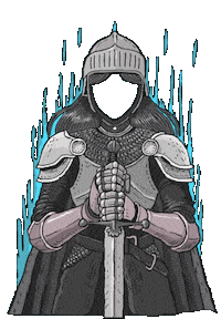 Knight Sticker by Mexer