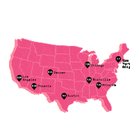 Grittyinpink tour gritty punkrock grl Sticker