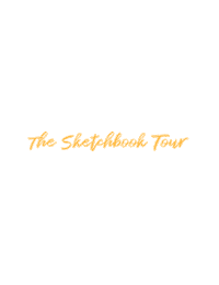 Tour Sketchbook Sticker by Fantasia