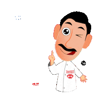 Happy Food Sticker by Pak Aji™