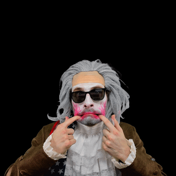 The Joker Pout GIF