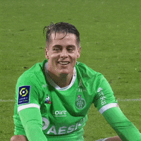 Football Smile GIF by AS Saint-Étienne