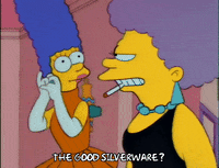 Season 3 Smoking GIF by The Simpsons
