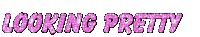 pink looking pretty Sticker by AnimatedText