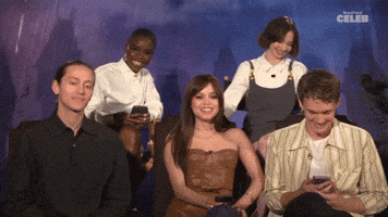 Jenna Ortega Laughing