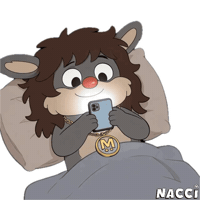 Tired Good Night Sticker