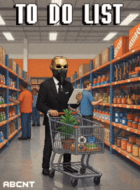 To Do List Shopping GIF by ABCNT