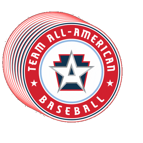 AllAmericanBaseball giphygifmaker allamericanbaseball teamallamerican Sticker
