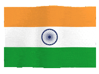 MeltdownFlags india flag super bowl climate change Sticker