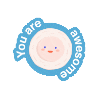 Awesome Mimosa Sticker by Mindline.sg