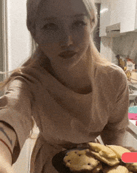 Cute Girl Cooking GIF