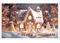 New Year Snow GIF
