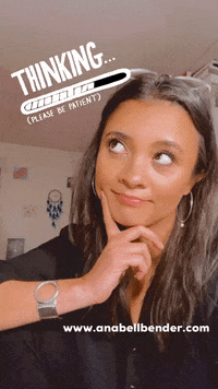 Think What If GIF by Anabell