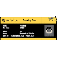 Uwow22 Sticker by UWaterloolife