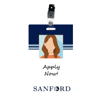 work apply Sticker by Sanford Health