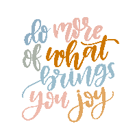 movingwritealong joy calligraphy create do more Sticker