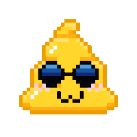 Art Shitting Sticker by Poopies.io
