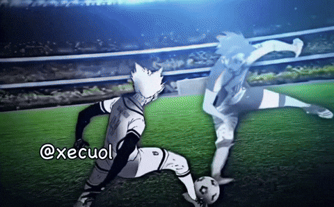 xecuol rin bluelock itoshirin rinitoshi GIF