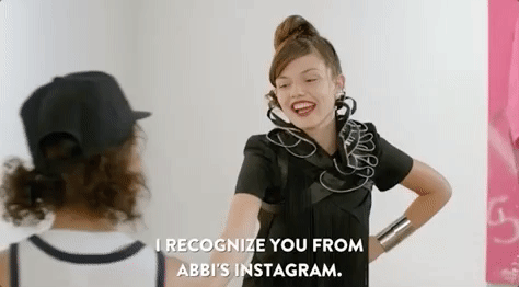 season 3 i recognize you from abbis instagram GIF by Broad City