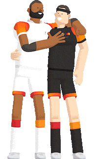 Rugby World Cup Hug Sticker by Mastercard