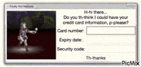 Credit Card Maya Amano GIF