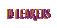 Justin Credible La Leakers Sticker by illdonutsradio