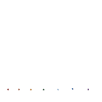 Rainbow Orange Sticker
