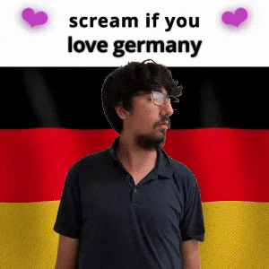 (silent) scream if you love germany