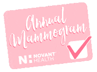 Breast Cancer Love Sticker by Novant Health