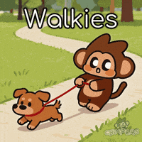Dog Pulling GIF by Chimpers