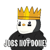 Work Penguin Sticker by Pudgy Penguins