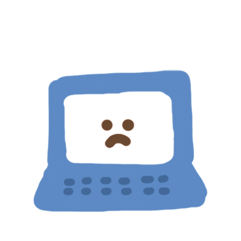 Sad Work Sticker by ACHTUNG