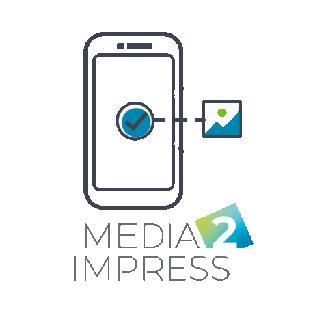 Media2Impress giphyupload social media son en breugel lars van de ven Sticker