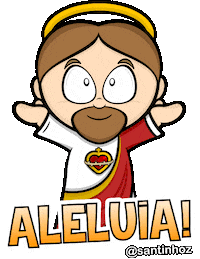 Nossa Senhora Jesus Sticker by Santinhoz
