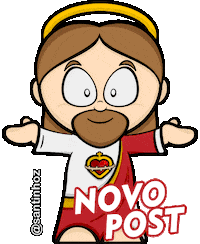 Jesus Novo Post Sticker by Santinhoz