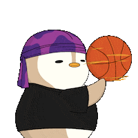March Madness Spinning Sticker by Pudgy Penguins