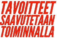 Valmentaja Toiminnallatavoitteisiin Sticker by Ville Nissinen