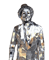 Mirror Man Facepalm Sticker by Stellar Eventos
