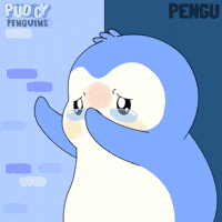 Sad Oh No GIF by Pudgy Penguins