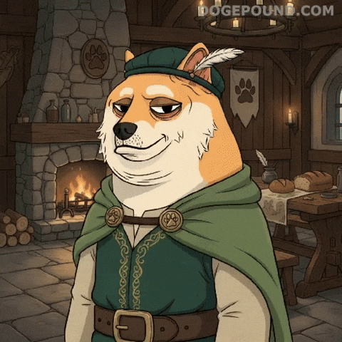 Shiba Inu Fantasy GIF by Doge Pound