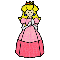 Crown Mario Sticker