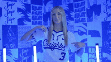 Creighton Bluejays Softball GIF by Creighton University Athletics