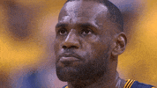 Trying To Wink Lebron James GIF by NBA