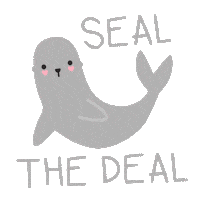 happy sea lion Sticker by Kawanimals